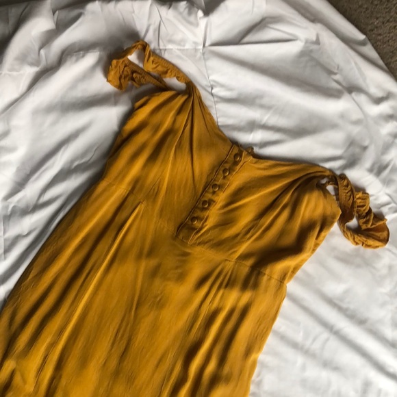 Dresses & Skirts - Mustard yellow floor length dress